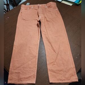 Levi's Men's Orange Jeans Pants